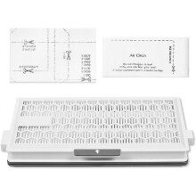 KEEPOW 1 filter, compatibel met Miele Hepa Airclean SF-HA 50, compatibel met Miele Complete C3 & C2, Compact C1 & C2, S8340, Hepa Airclean 5