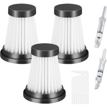 HEPA-Filter, kompatibel mit MOOSOO K12, K12 Pro, K13 Akku-Staubsaugern, kompatibel mit Genius Invictus One 1.0 X7, 2.0, 3.0e Staubsaugern