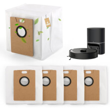 4er-Pack Ersatzbeutel für Tapo RV30 Max Plus Staubsauger, kompatibel mit Tapo RV20 Max Plus und RVA202 Staubsaugern