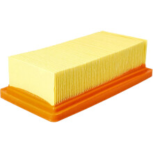VHBW Flachplissierfilter, kompatibel mit Kärcher AD 3.200, AD 3.000, AD3, AD 3 Premium Kaminreiniger, AD4, AD 4 Premium Trockensauger – Fil