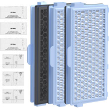 3 filtre compatibile cu aspiratoarele Miele [Compact C1 și C2, Complete C2 și C3, S8340], 3 filtre de protecție a motorului și 3 filtre de e