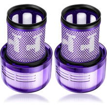 filtros de repuesto HEPA compatibles con aspiradora Dyson V12 Detect Slim. Compatible con Dyson V12 Slim Absolute Extra/Total Clean/Fluffy.