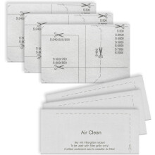 3-Filter-Set kompatibel mit Miele Staubsaugern [Compact C1 & C2, Complete C2 & C3, S8340, S4000–S8999] [Ersetzt SF-HA 50] – 3x HEPA & 3x M