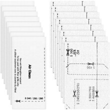 16 filters compatibel met Miele stofzuigers [Compact C1 & C2, Complete C2 & C3, S8340] 8 motorbeschermingsfilters en 8 uitlaatfilters ter ve