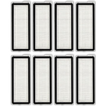 (Paquete de 8) Filtro HEPA de repuesto QV 35A compatible con Roborock QV 35A, QV 35S, Qrevo S, Qrevo Pro, Qrevo MaxV, Qrevo Plus, Qrevo Edge