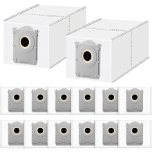 Pakke med 14 støvsugerposer, der passer til Ecovacs Deebot X8/X9 PRO Omni, T50 Omni, T50 Pro Omni, T50 Max Pro Omni, T80 Omni, T30C Pro Omni
