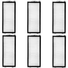 HEPA-filter compatibel met Roborock Qrevo Master/Qrevo Slim/Saros Z70 robotstofzuiger, wasbaar vervangingsfilter.