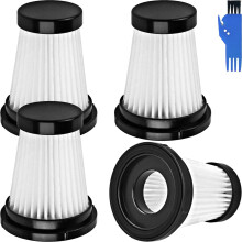 HEPA-Filter-Ersatzteilset, kompatibel mit Moosoo K12, K13, K12 Pro und Genius Invictus One 1.0 X7 / 2.0 Akku-Staubsauger