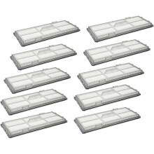 10 paquetes de filtros de repuesto compatibles con Roborock Vacuum Clea para S8 Pro Ultra, S8+, S8, S7 Max Ultra, S7, S7+, S7 MaxV, S7 MaxV