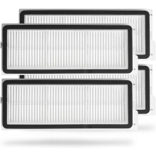 4-delige set wasbare filtervervangingsonderdelen, compatibel met Roborock Qrevo MaxV, Qrevo S, Qrevo Plus, Qrevo Pro, Qrevo Curv, Qrevo Curv