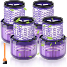 Set van 4 vervangende HEPA-filters voor de V15, compatibel met Dyson V11 Animal/Torque Drive/V11 Complete, V11 Extra/Absolute/Cordless V15 V