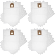 vhbw 20 x Staubsaugerbeutel, kompatibel mit Nilfisk VP300 eco, VP300 HEPA, Saltix 10, GD 1010 Staubsaugern – Mikrofleece, 42,5 cm x 27 cm,