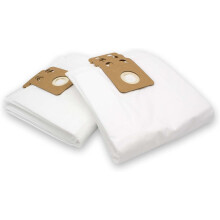 vhbw 10 x Staubsaugerbeutel, kompatibel mit Nilfisk/Alto VP 300 / VP300, VP300 Hepa, VP 300 Staubsauger – Mikrofleece, 50 cm x 23 cm, Weiß