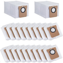 Rebirthcare - Pack de 20 bolsas para aspiradora compatibles con Xiaomi X10+ y X20 Plus, compatibles con Dreame L10s/L10/L20/X4