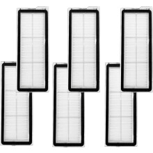Ersatz-HEPA-Filter kompatibel mit Roborock Qrevo S/Qrevo Curve/Qrevo Pro/Qrevo Plus/Qrevo MaxV/Qrevo Edge Saugrobotern, 6er-Packung