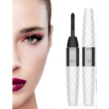 (white) Beauty Heated Eyelash Curler Electric Heated Eyelash Brush 3 Temperature Adjustable