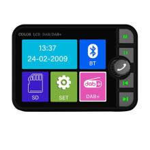 2.4 Inch LCD DAB/DAB+ Radio Receiver MP3 Player FM Car Digital Signal Broadcasting for European Cars