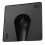 kenable Cable Hole Entry or Exit Brick Blast Exterior Wall Cover Plate Black 3