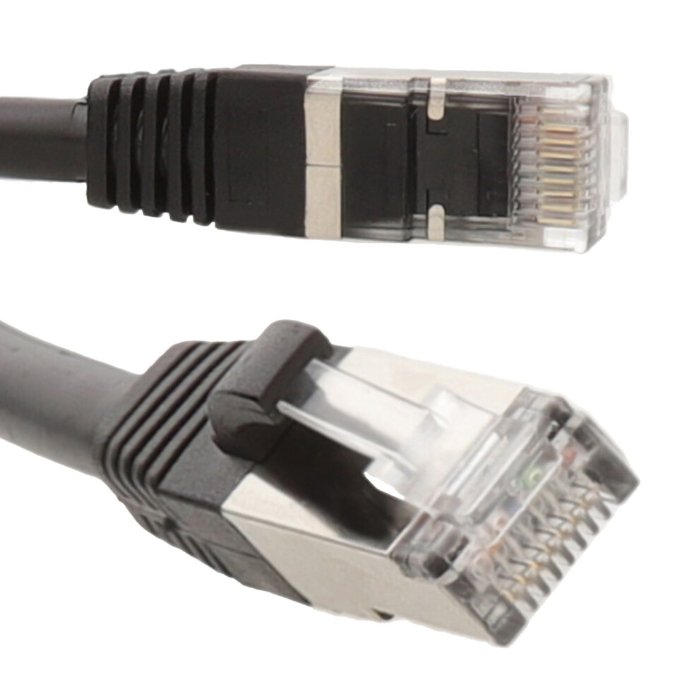 Kenable Outdoor External Cat6a Copper Sstp Network Cable 10 Gigabit Ethernet Patch 0.3M