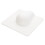 kenable Cable Hole Entry or Exit Brick Blast Exterior Wall Cover Plate White 4