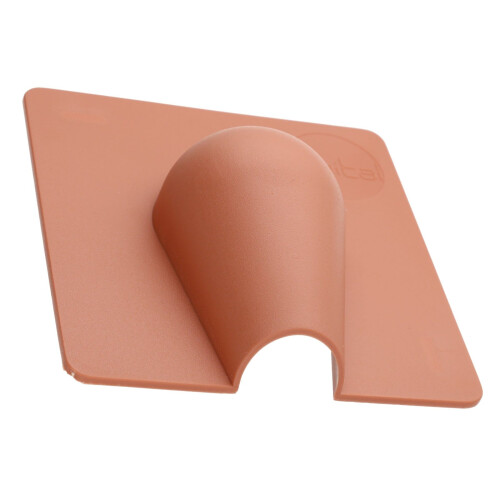 kenable Cable Hole Entry or Exit Brick Blast Exterior Wall Cover Plate Brown