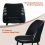 AINPECCA (Black) Set of 2 Velvet Dining Chairs Upholstered 3