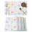 Rabbit Print Polyester Placemats 13x19in Set of 2 1