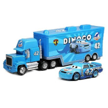 (Blue B) Die-cast Car Toy Set : Cars 2 Lightning Mcqueen, Jackson Storm, Chick Hicks, Mack Vehicles Toy Gift for Kids
