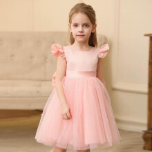 Stylish Mesh Ballet Dress for Toddler Girls, Long Sleeve Romper, Christmas Heart Dress, Size 5, Compatible with Disney & Barbie
