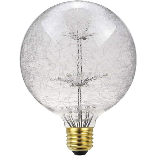 Edison-Style G125 Starry Globe Bulb 3W Warm White 1