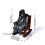 Grim Reaper Resin Statue 2.2 in, Gothic Bookshelf Decor 3
