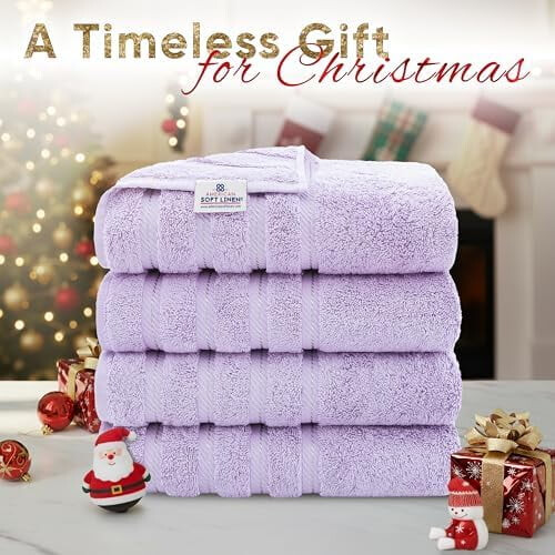 Ensemble de 3 serviettes en coton turc 600 g/m² 1