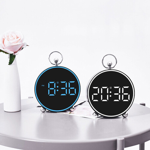 Digital Alarm Clock with LED Display, Temperature & Calendar 1