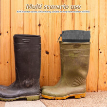 Chaussons thermiques noirs pour hommes, chauds et confortables