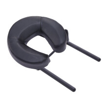 Massage Table Face Cradle Face Holder Cradle Pillow with Adjustable Aluminum Alloy Bracket for Beauty Salons