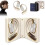 Auriculares Bluetooth abiertos plegables IPX5 blancos 1