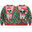 Pull de couple pour Halloween et Noël, imprimé numérique, 2 pièces 1