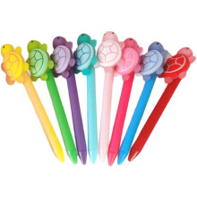 8-Pack Turtle Gel Ink Pens, Cartoon Animal Ballpoint Pens with Black Ink for Office, Exams, and Daily Writing