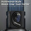 Auriculares Bluetooth abiertos plegables IPX5 blancos 2
