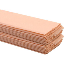Crepe Paper Folds (20 Sheets) - 20 Inches Wide by 3.2 Feet Long - Mexican Crepe Paper -21 Assorted Color (Champagne)