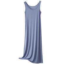 Breathable Camisole Nightdress for Women Flowy Slip Dress Adjustable Straps Lined Base Layer L Size