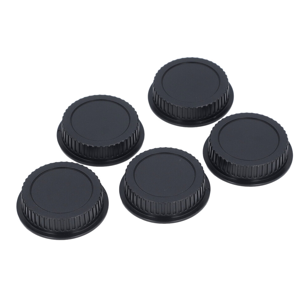 5Pcs Camera Rear Lens Cap Kit For Ef Mount Dslr Micro Slr Cameras Durable Abs 3121386302117
