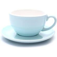 Cappuccino Barista Latte Art Cup and Saucer New Bone China for Coffee Shop
