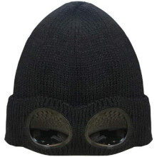 Unisex fleece-hiihtopipo suojalaseilla, lämmin talvihattu