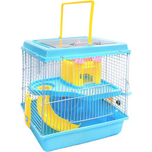 Hamsterbærer til dværghamstere og ørkenrotter Blå