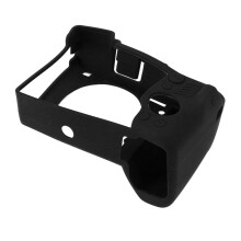 Funda con capucha antirayaduras para A6700 negro 12x7x7 cm