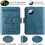 AirTag passport holder wallet leather RFID blocking 1 piece 4