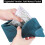 AirTag passport holder wallet leather RFID blocking 1 piece 6