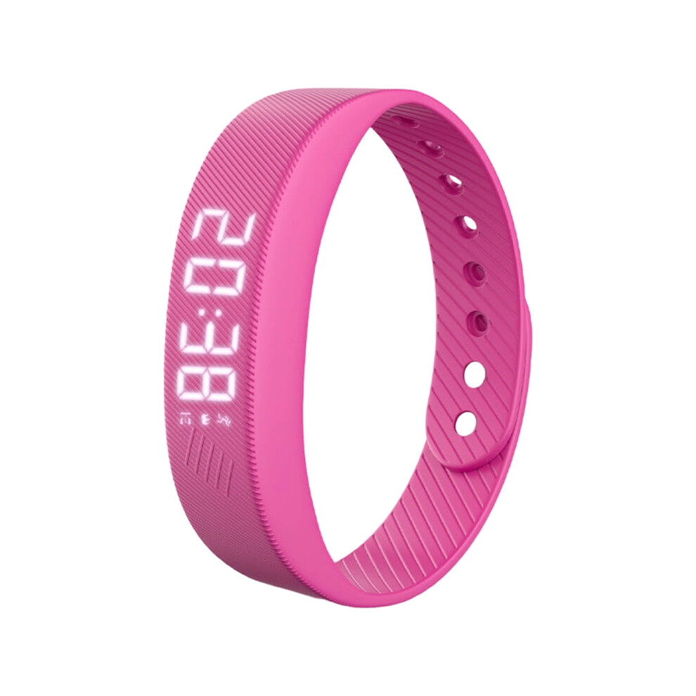 Vibrating Alarm Clock Watch, Silent Vibrating Reminder Watch, 100% Wake-Up Alarm Â Pro Version, Snooze-Free, Compatible With Men & Women (Pink) Pink 9426043171599