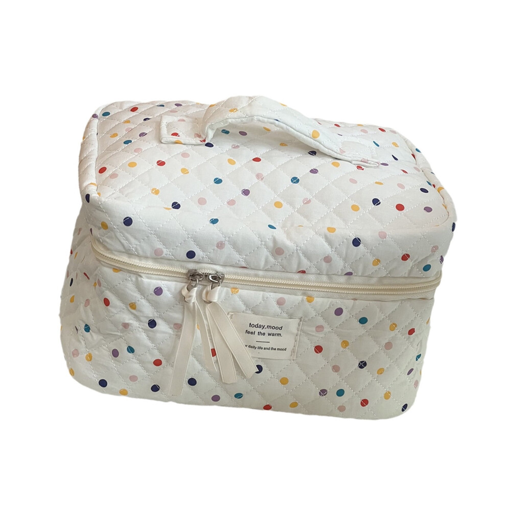 Rainbow Makeup Bag Travel Toiletry Bag with Zipper Fashion Cosmetic Bag Handbag Makeup Pouches Portable Storage Bag Gift